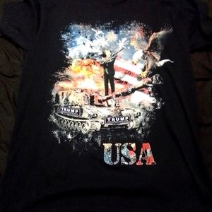 Gildan/Epic Trump Shirt, Medium, Black